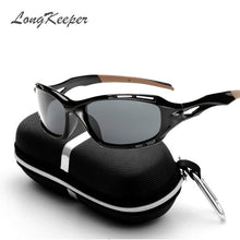 Load image into Gallery viewer, Long Keeper Car Drivers Night Vision Goggles Anti-Glare Polarizer Sunglasses Polarized Driving Glasses With Box Men Sun Glasses