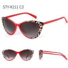 Load image into Gallery viewer, Long Keeper Vintage Ladies Sexy Cat Eye Sunglasses Women Leopard Retro Sunglass UV400 Shades Gafas De Sol Feminino