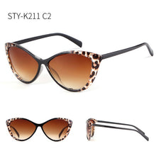 Load image into Gallery viewer, Long Keeper Vintage Ladies Sexy Cat Eye Sunglasses Women Leopard Retro Sunglass UV400 Shades Gafas De Sol Feminino