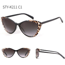Load image into Gallery viewer, Long Keeper Vintage Ladies Sexy Cat Eye Sunglasses Women Leopard Retro Sunglass UV400 Shades Gafas De Sol Feminino