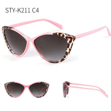 Load image into Gallery viewer, Long Keeper Vintage Ladies Sexy Cat Eye Sunglasses Women Leopard Retro Sunglass UV400 Shades Gafas De Sol Feminino