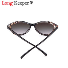 Load image into Gallery viewer, Long Keeper Vintage Ladies Sexy Cat Eye Sunglasses Women Leopard Retro Sunglass UV400 Shades Gafas De Sol Feminino