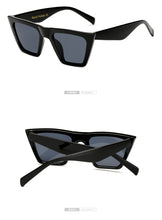 Load image into Gallery viewer, Long Keeper Women Sunglasses Square Cat Eye Sun Glasses Female UV400 Summer Style Vintage Black Big Frame Eyewears