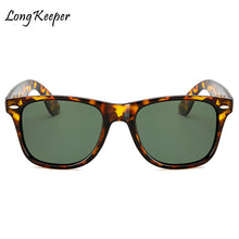 Load image into Gallery viewer, Long Keeper Men Polarized Sunglasses Male Driving Safty Goggle UV400 Square Brand Designer Glasses with &quot;Long Keeper&quot; LOGO 1029