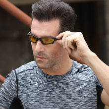 Load image into Gallery viewer, Long Keeper Men&#39;s Polarized Driving Fishing Sports Sunglasses Yellow Lens Night Vision Glasses Driver Goggles Anti-glare 1034