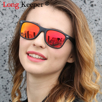 Occhiali da sole polarizzati da uomo lunghi Keeper Occhiali da sole con lenti unisex Occhiali da guida maschili UV400 Gafas De Sol Masculino 