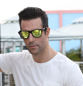Occhiali da sole polarizzati da uomo lunghi Keeper Occhiali da sole con lenti unisex Occhiali da guida maschili UV400 Gafas De Sol Masculino 