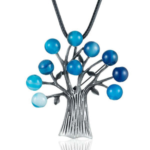 Long Necklace Women Jewelry statement necklaces & pendants Beautiful Tree Pendant women collares mujer choker kolye bijoux femme