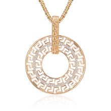 Load image into Gallery viewer, Long Necklaces For Women Collier Femme Geometric Statement Colar Maxi CZ Crystal Jewelry Collares Largos De Moda 2018