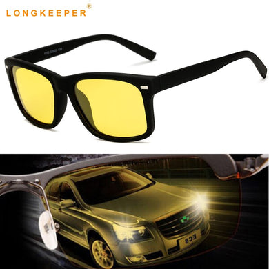 LongKeeper 2023 uomo occhiali da sole polarizzati da uomo lenti gialle occhiali da guida notturni occhiali occhiali polarizzati antiriflesso 