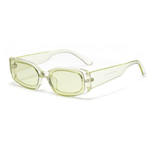 Load image into Gallery viewer, LongKeeper 2023 Retro Narrow Rectangle Sunglasses Women Brand Design Vintage 90S Pink Green Sun Glasses Clear Shades Female