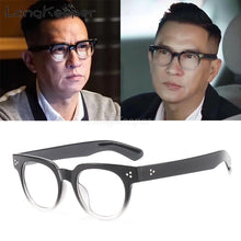Load image into Gallery viewer, LongKeeper 2023 Cat Eye Glasses Frame Men Women Black Eyeglasses Retro Round Clear Lens Optical Spectacle Glasses