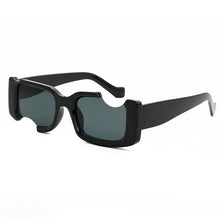 Load image into Gallery viewer, LongKeeper 2023 Rectangle Sunglasses Women Men Brand Designer Hip Hop Glasses Distinctive Incomplete Style Eyewear