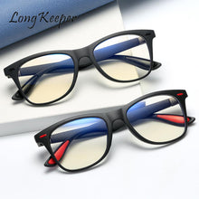 Load image into Gallery viewer, LongKeeper Anti Blue Light Computer Glasses For Men Clear Eyewear Frames Blue Light Blocking Glasses Optical Gaming Eyeglasses