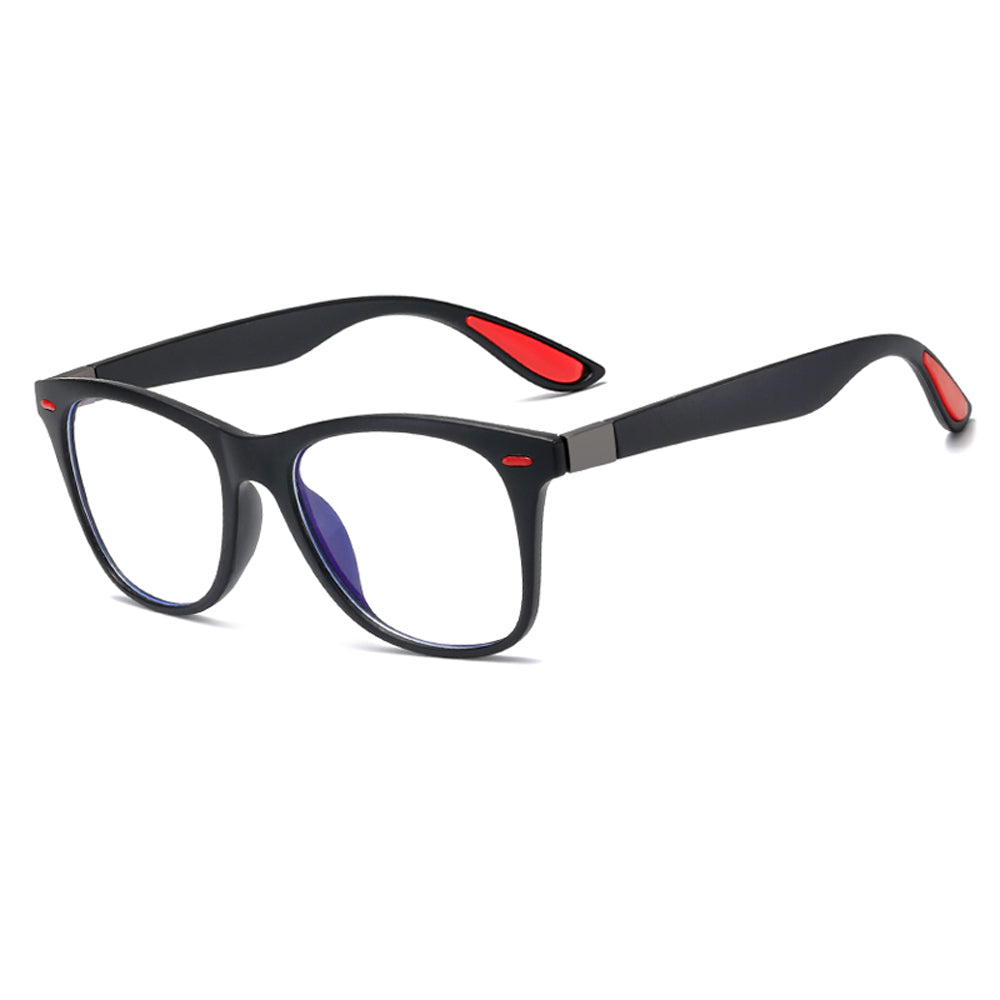 LongKeeper Anti Blue Light Glasses For Women Men Radiation Blue Light Blocking Glasses Square Eyewear Frame Computer Protection