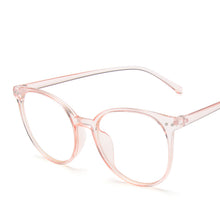 Load image into Gallery viewer, LongKeeper Anti Blue Light Glasses Frame Women Men Eyeglasses Vintage Round Clear Len Glasses Optical Spectacle Computer Eyewear