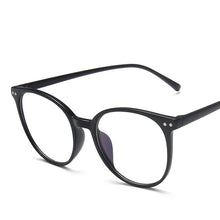 Load image into Gallery viewer, LongKeeper Anti Blue Light Glasses Frame Women Men Eyeglasses Vintage Round Clear Len Glasses Optical Spectacle Computer Eyewear