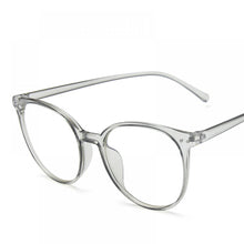 Load image into Gallery viewer, LongKeeper Anti Blue Light Glasses Frame Women Men Eyeglasses Vintage Round Clear Len Glasses Optical Spectacle Computer Eyewear