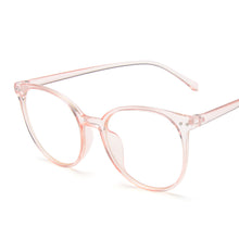 Load image into Gallery viewer, LongKeeper Anti Blue Light Glasses Frame Women Men Eyeglasses Vintage Round Clear Len Glasses Optical Spectacle Computer Eyewear