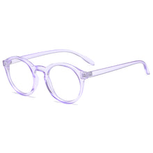 Load image into Gallery viewer, LongKeeper Anti Blue Light Glasses Women Round Eyewear Frame Computer Optical Eyeglasses Blue Light Blocking Clear Lens Glasses