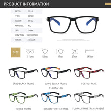 Load image into Gallery viewer, LongKeeper Anti Blue Rays Glasses Computer Glasses Men Square Eyewear Frame Women Retro Anti Blue Light Gaming Glasses Spectacle