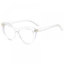 Load image into Gallery viewer, LongKeeper Cat Eye Anti Blue Light Glasses Women Eyewear Frame Blue Light Blocking Glasses Computer Protection Gaming Glasses UV