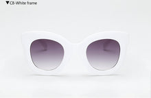 Load image into Gallery viewer, LongKeeper Cat Eye Vintage Sunglasses Women 2023 Leopard Sun Glasses Sexy Ladies Eyewears UV400 Goggles Oval Glasses