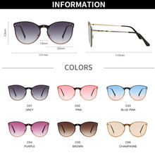Load image into Gallery viewer, LongKeeper Cateye Sunglasses Women Vintage Gradient Glasses Retro Cat Eye Sun Glasses Female Eyewear Okulary Oculos Estiloso UV