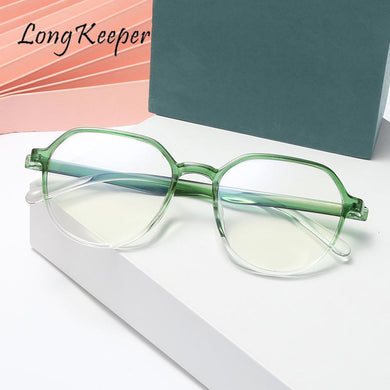 LongKeeper Computer Glasses Anti Blue Light Blocking Filter Reduces Eye Strain Frame Clear Lens Gaming Glasses Goggles Eyewear