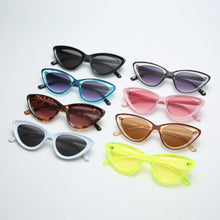Load image into Gallery viewer, LongKeeper Retro Cat Eye Sunglasses Women Brand Design Vintage Ladies Triangle Sun Glasses Female Eyewear UV400 Gafas
