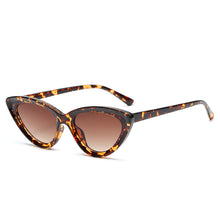 Load image into Gallery viewer, LongKeeper Retro Cat Eye Sunglasses Women Brand Design Vintage Ladies Triangle Sun Glasses Female Eyewear UV400 Gafas