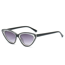 Load image into Gallery viewer, LongKeeper Retro Cat Eye Sunglasses Women Brand Design Vintage Ladies Triangle Sun Glasses Female Eyewear UV400 Gafas