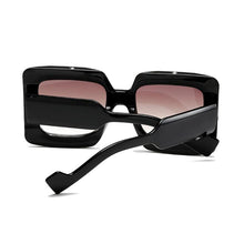 Load image into Gallery viewer, LongKeeper Square Diamond Sunglasses Women 2023  Brand Punk Pink black white Oversized Female Glasses UV400