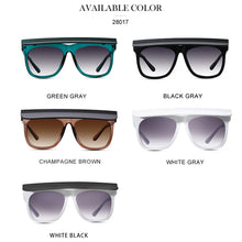 Load image into Gallery viewer, LongKeeper Flip Up Sunglasses Women Men Shield Visor Oversized Glasses Square Sun Glasses Female Oculos De Sol Grande UV