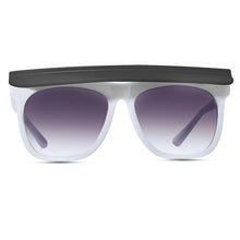 Load image into Gallery viewer, LongKeeper Flip Up Sunglasses Women Men Shield Visor Oversized Glasses Square Sun Glasses Female Oculos De Sol Grande UV