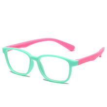 Load image into Gallery viewer, LongKeeper Kids Anti Blue Light Glasses Boys Girls Computer Glasses Gaming Glasses Children Flexible Optical Frame Eyeware UV400