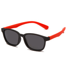 Load image into Gallery viewer, LongKeeper Kids Polarized Sunglasses Square Girls Boys Outdoor Sports Goggles Flexible Silicone Safety Glasses Baby Eyewear UV