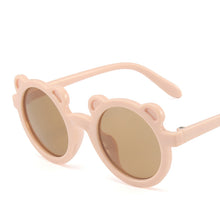 Load image into Gallery viewer, LongKeeper Kids Sunglasses Boys Girls Bear Shaped Children Round Sun Glasses Boy Cute Eyewear Baby Shades Outdoor Goggles UV400