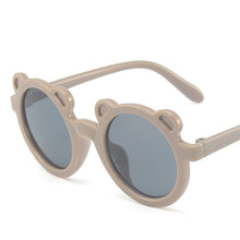 Load image into Gallery viewer, LongKeeper Kids Sunglasses Boys Girls Bear Shaped Children Round Sun Glasses Boy Cute Eyewear Baby Shades Outdoor Goggles UV400