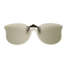 Load image into Gallery viewer, LongKeeper Large Polarized Clip On Sunglasses Yellow Night Vision Glasses Mirror Driving Flip Up Lens Eyewear Accessories