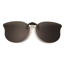 Load image into Gallery viewer, LongKeeper Large Polarized Clip On Sunglasses Yellow Night Vision Glasses Mirror Driving Flip Up Lens Eyewear Accessories