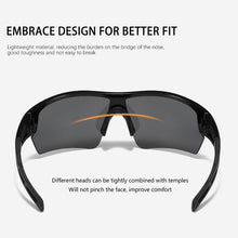 Load image into Gallery viewer, LongKeeper Men Sport Sunglasses Road Bicycle Glasses Mountain Cycling Riding Eyewear Protection Goggles Mtb Bike Outdoor Glasses