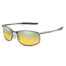 Carica l&#39;immagine nel visualizzatore di Gallery, LongKeeper Photochromic Sunglasses Men Day Night Vision Goggles Driver Eyeglasses Women Sunglasses Yellow Lens Driving Glasses