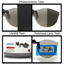 Load image into Gallery viewer, LongKeeper Polarized Clip on Sunglasses Men Women Sports Eyewear Driving Clip-on Night Vision Lens Photochromic Eyeglasses UV400