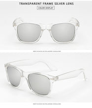 Carica l'immagine nel visualizzatore di Gallery, LongKeeper Occhiali da sole a specchio polarizzati Donna Occhiali da sole quadrati Uomo Lente a specchio Occhiali da sole pilota Occhiali Gafas 1029 