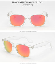 Carica l'immagine nel visualizzatore di Gallery, LongKeeper Occhiali da sole a specchio polarizzati Donna Occhiali da sole quadrati Uomo Lente a specchio Occhiali da sole pilota Occhiali Gafas 1029 