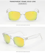 Carica l'immagine nel visualizzatore di Gallery, LongKeeper Occhiali da sole a specchio polarizzati Donna Occhiali da sole quadrati Uomo Lente a specchio Occhiali da sole pilota Occhiali Gafas 1029 