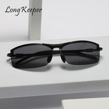 Load image into Gallery viewer, LongKeeper Polarized Night Vision Glasses Sunglasses Men Outdoor Sport Sun Glasses Driver Goggles Black Glasses Night Driving