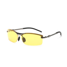 Load image into Gallery viewer, LongKeeper Polarized Night Vision Glasses Sunglasses Men Outdoor Sport Sun Glasses Driver Goggles Black Glasses Night Driving