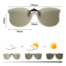 Load image into Gallery viewer, LongKeeper Polarized Sunglasses Men Clip On Sunglasses Eyewear Accessories Photochromic Driving Goggles Women Cat Eye Glasses UV